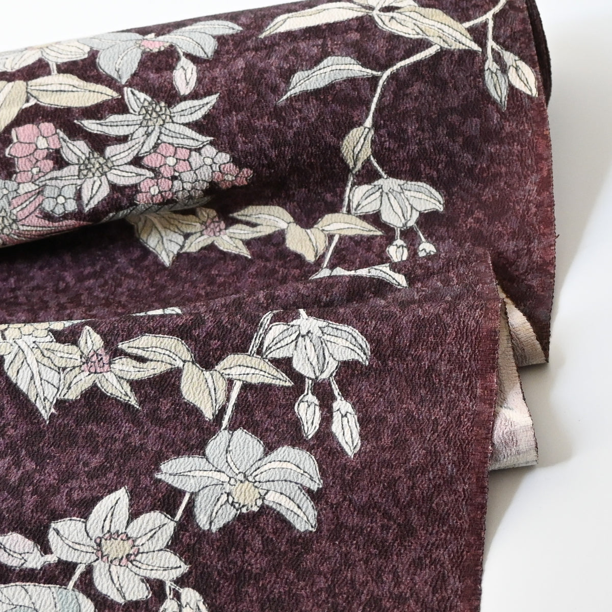 Vintage Silk Kimono Fabric Sold By The Metre