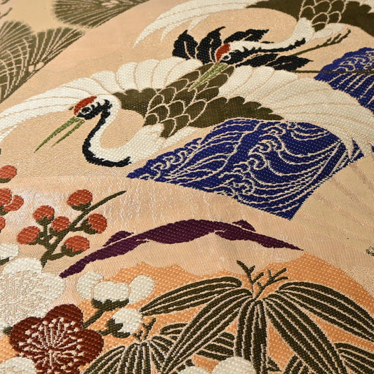 Vintage Women's Silk Maru Obi