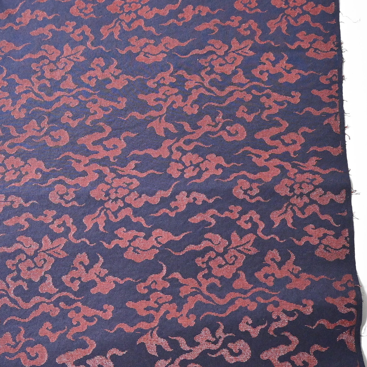 Vintage Silk Urushi-ori Kimono Fabric Sold By The Metre