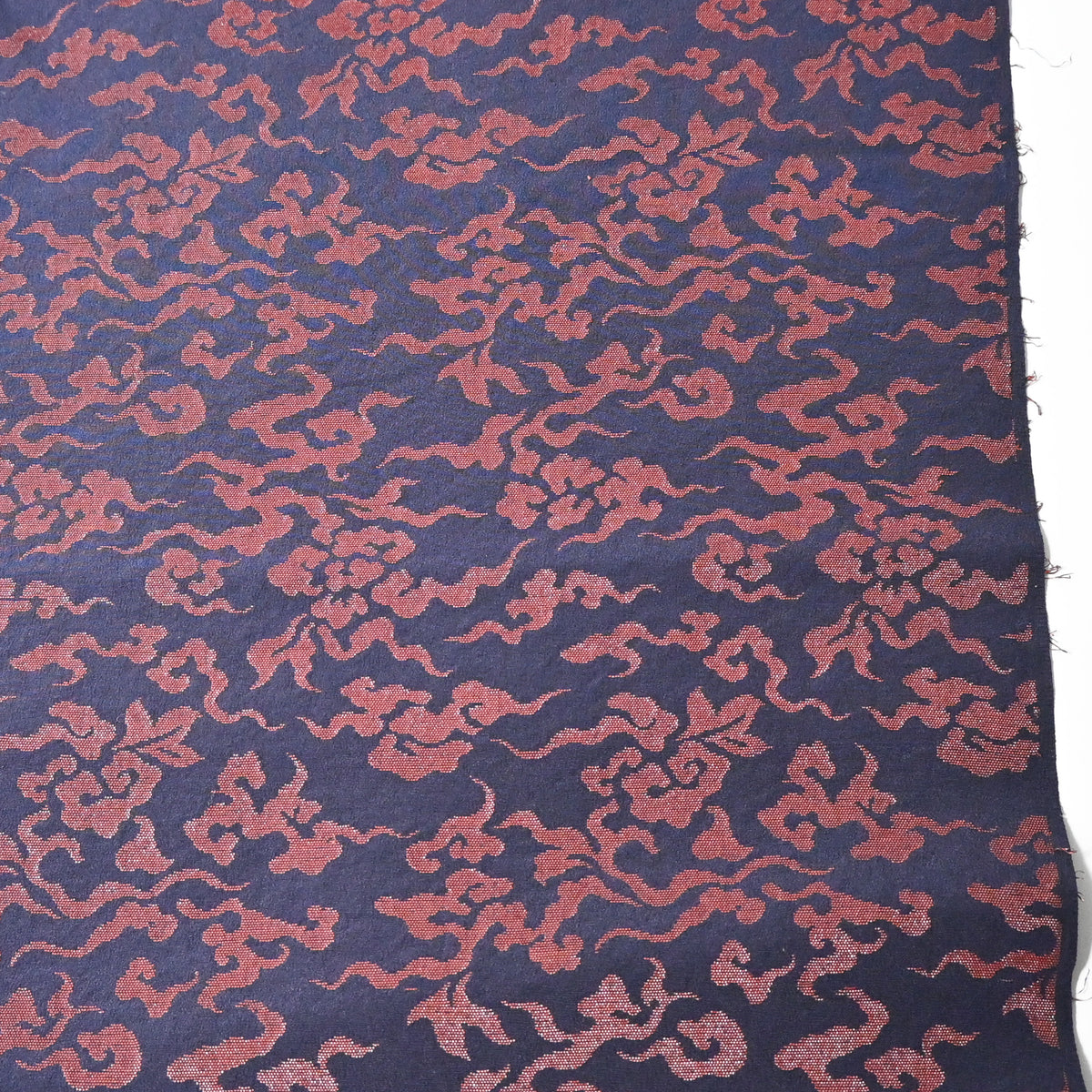 Vintage Silk Urushi-ori Kimono Fabric Sold By The Metre