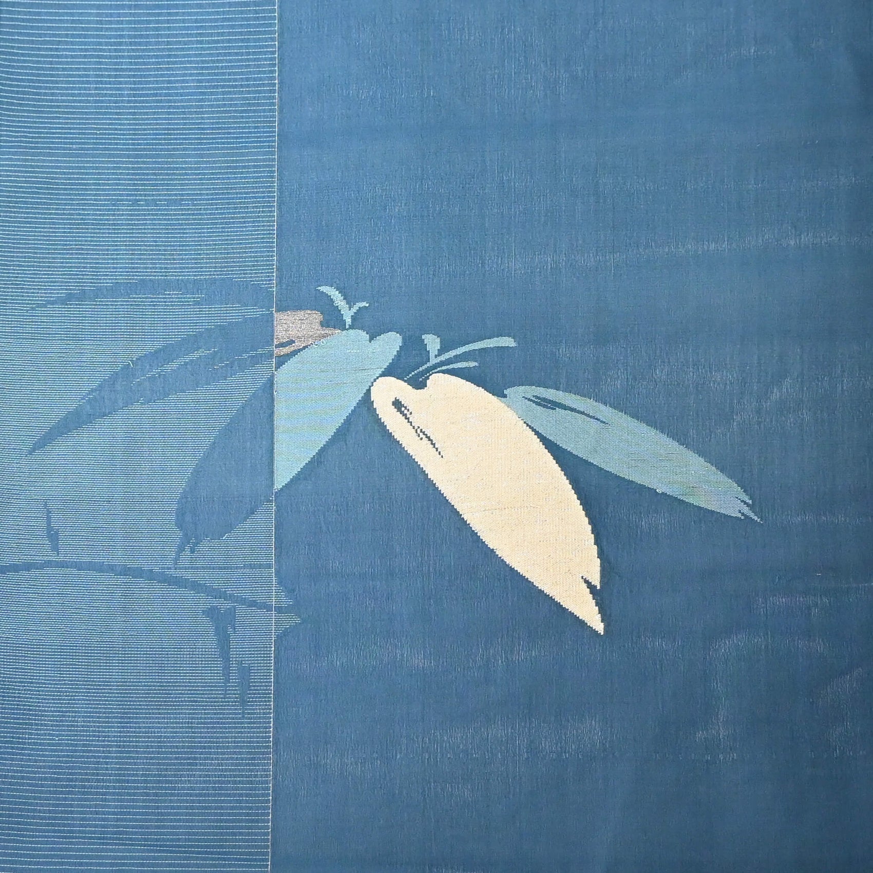 Vintage Silk Kimono Fabric Piece