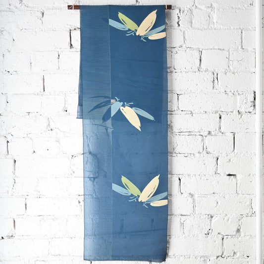 Vintage Silk Kimono Fabric Piece