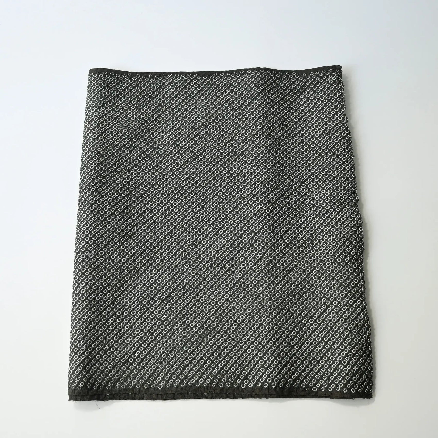 Vintage Shibori Silk Kimono Fabric Piece