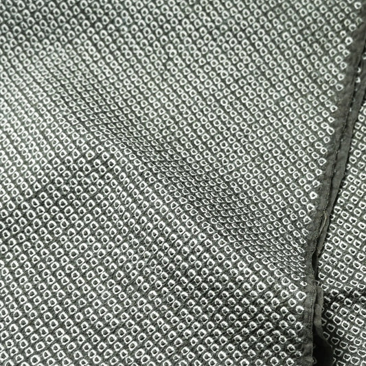 Vintage Shibori Silk Kimono Fabric Piece