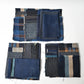 Vintage Indigo Cotton Scrap Bundle
