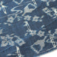 Antique Indigo Kasuri Hemp Fragment