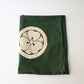 Antique Indigo Green Cotton Furoshiki