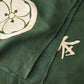 Antique Indigo Green Cotton Furoshiki