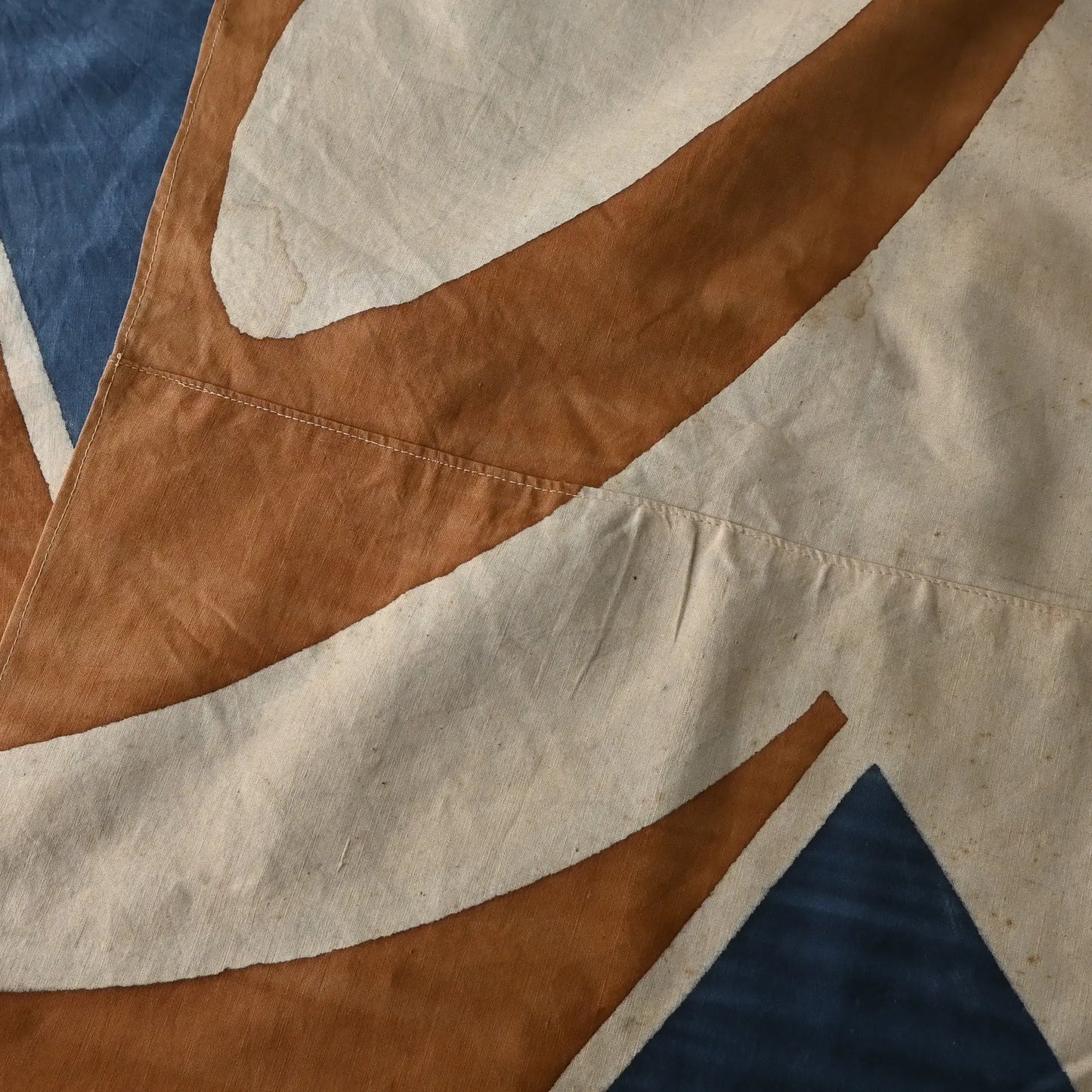 Vintage Cotton Furoshiki Made from Tairyō-bata Fishing Flag