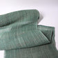 Antique indigo green hemp, indigo with yellow dye, open weave and coarse feel.