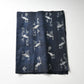 Antique Japanese indigo kasuri cotton with unique motif.