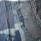 Large Indigo Boro Futon Cover