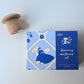 Darning kit from Clover Japan with a wooden darning mushroom and threads.