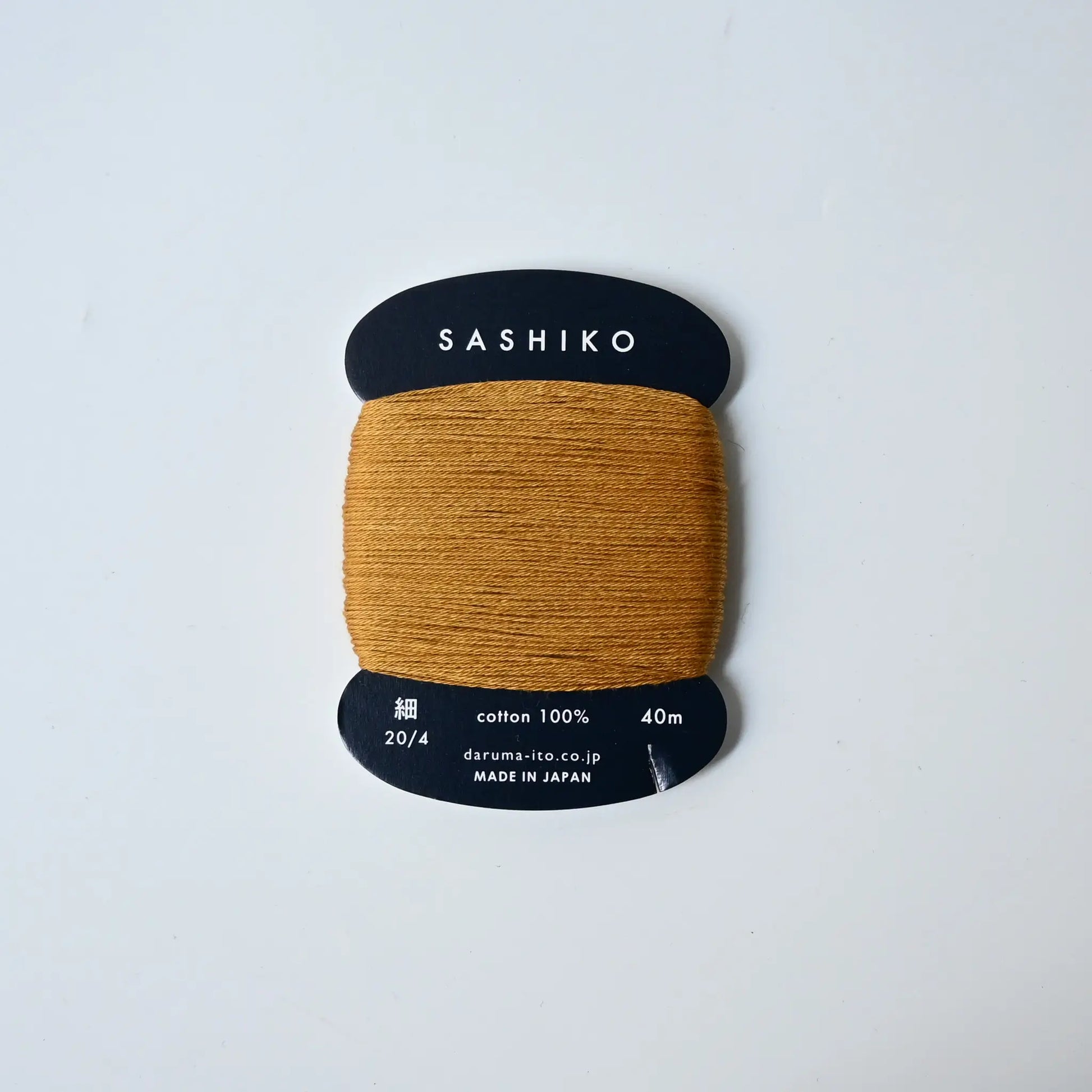 Sashiko thread from Daruma, ideal for sashiko stitching, visible mending, embroidery or various other needlework projects.