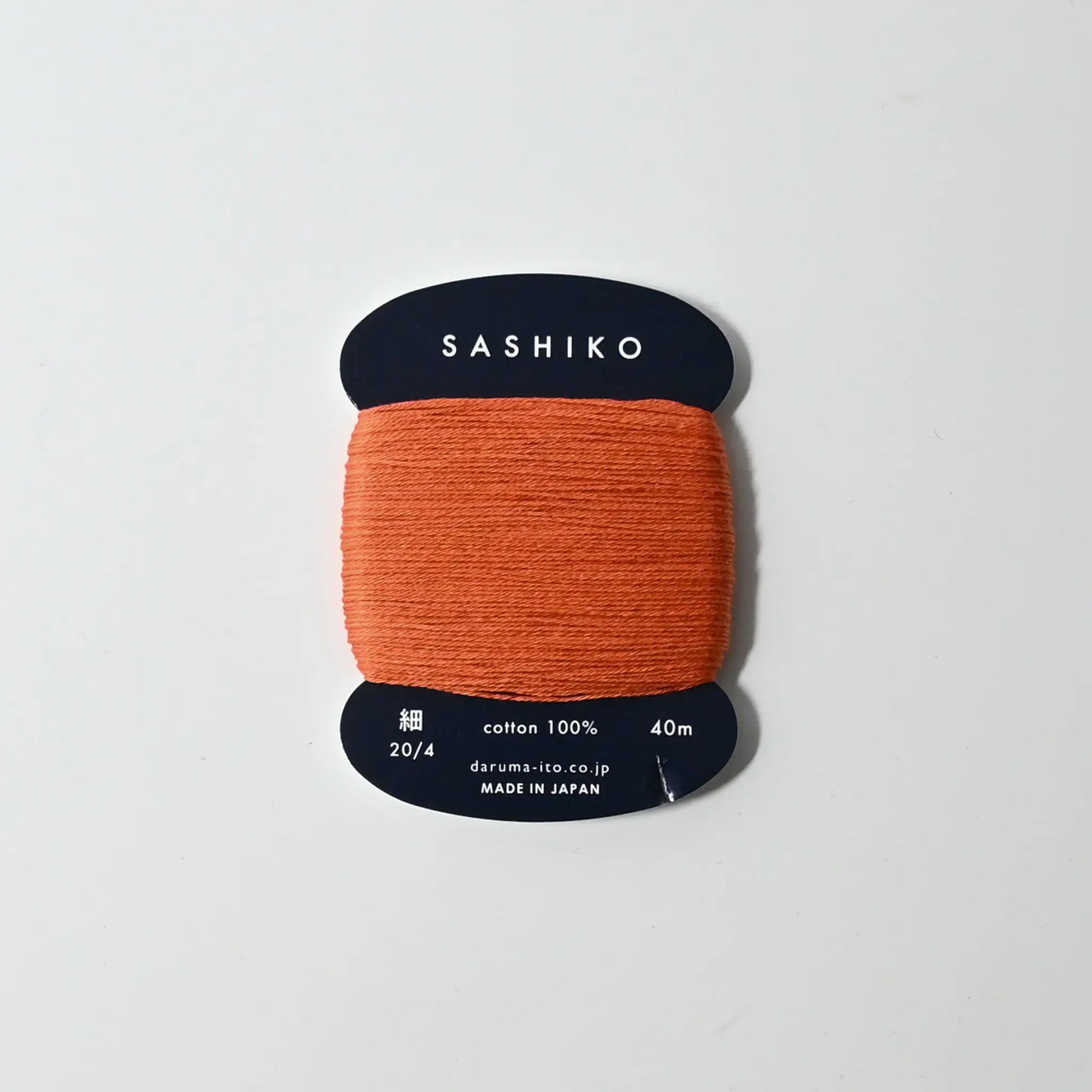 Sashiko thread from Daruma, ideal for sashiko stitching, visible mending, embroidery or various other needlework projects.