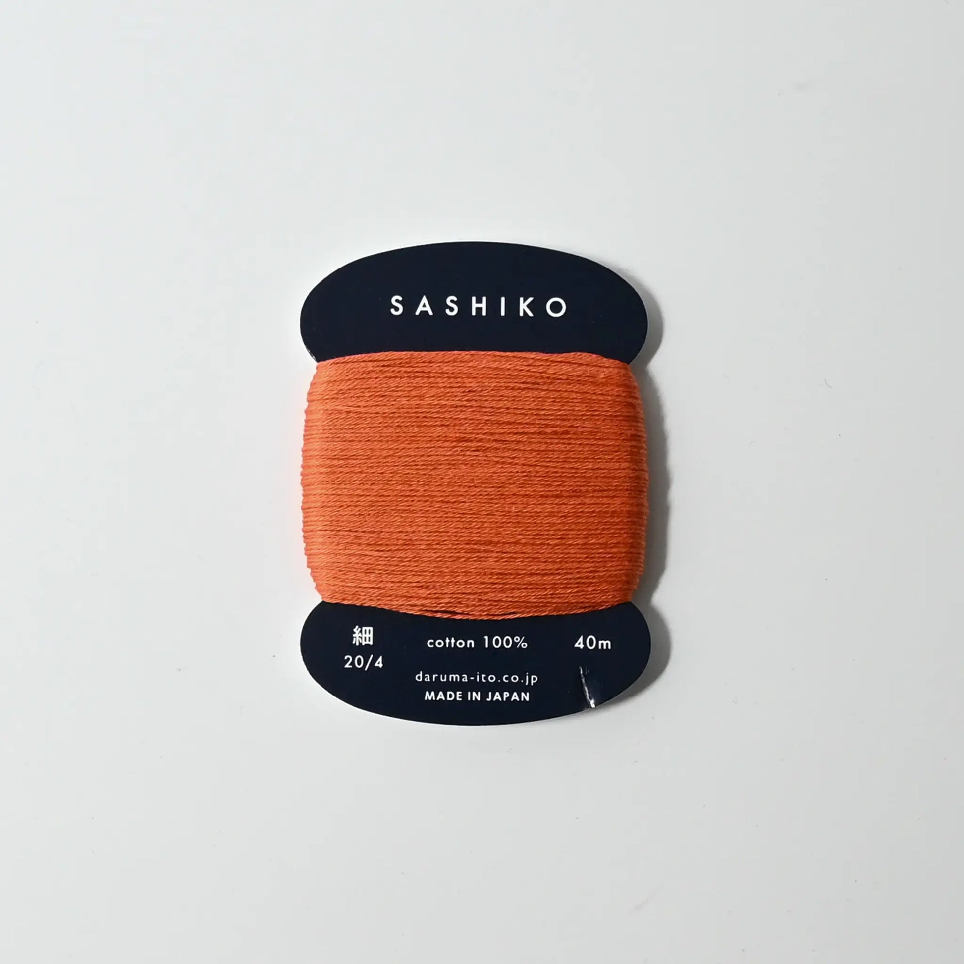 Sashiko thread from Daruma, ideal for sashiko stitching, visible mending, embroidery or various other needlework projects.