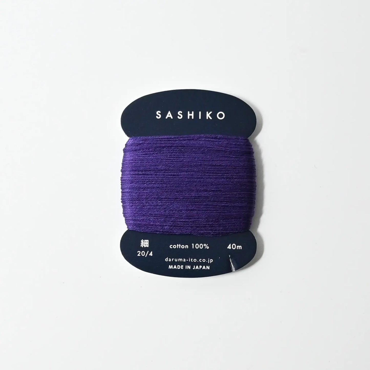 Sashiko thread from Daruma, ideal for sashiko stitching, visible mending, embroidery or various other needlework projects.