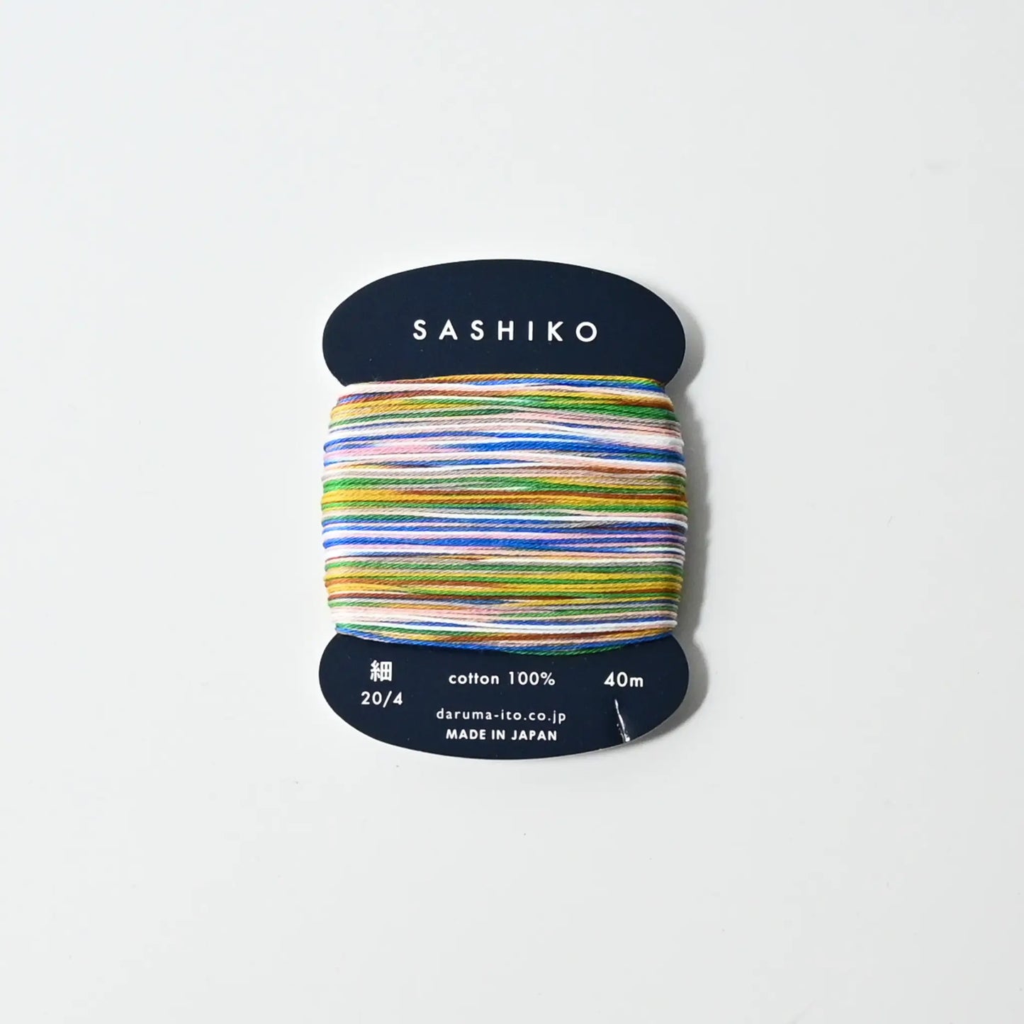 Sashiko thread from Daruma, ideal for sashiko stitching, visible mending, embroidery or various other needlework projects.
