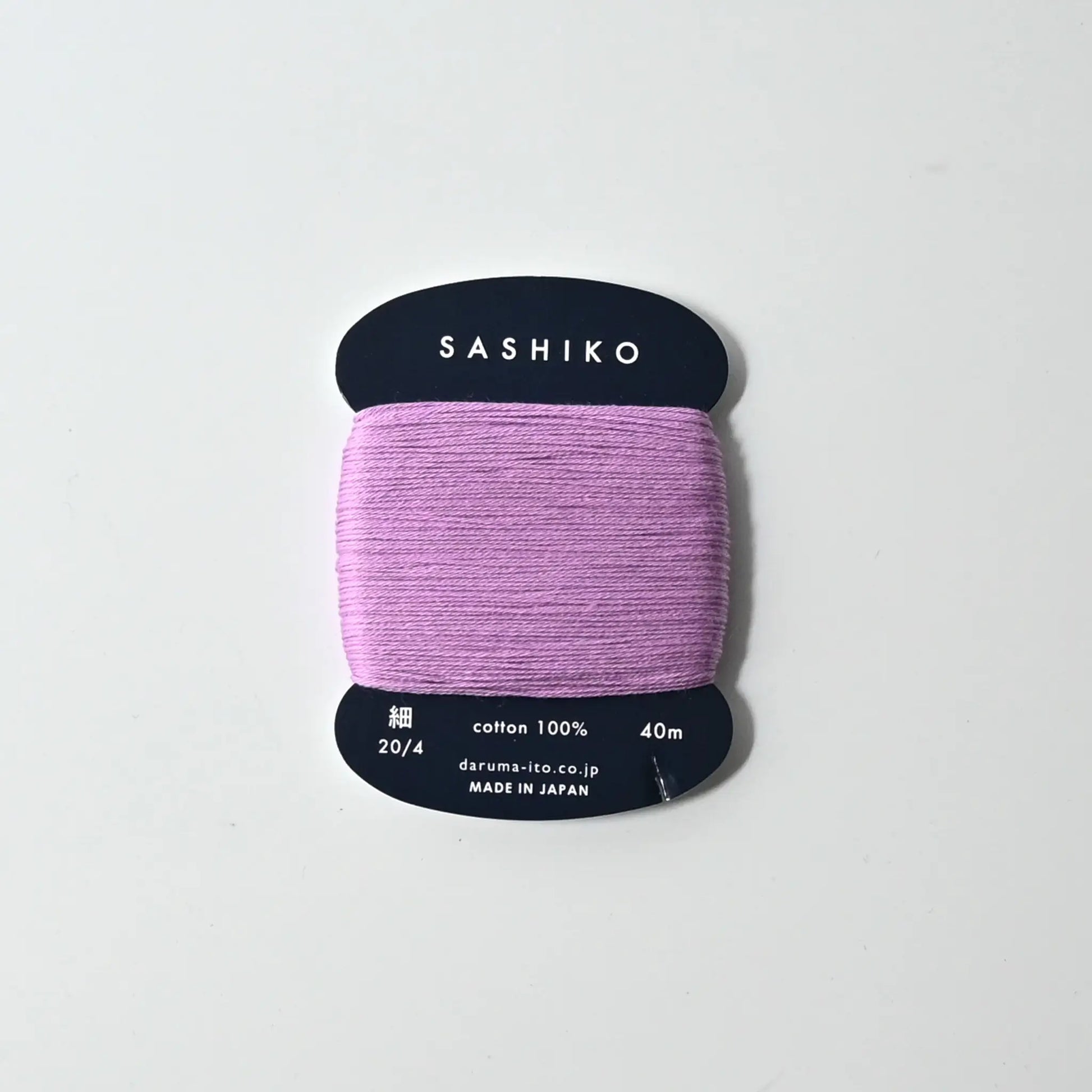 Sashiko thread from Daruma, ideal for sashiko stitching, visible mending, embroidery or various other needlework projects.