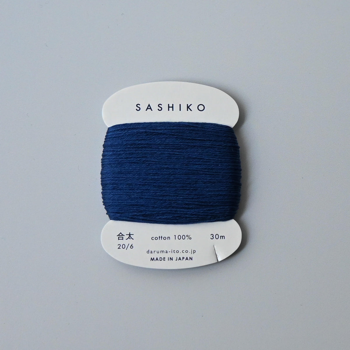 Sashiko thread from Daruma, ideal for sashiko stitching, visible mending, embroidery or various other needlework projects.
