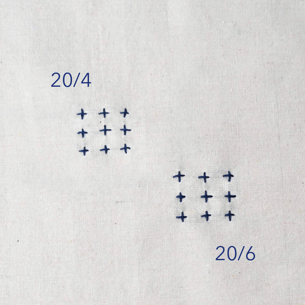 Sashiko thread from Daruma, ideal for sashiko stitching, visible mending, embroidery or various other needlework projects.