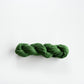 Authentic Japanese sashiko threads hank from Hida, Gifu, in green.