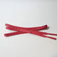 Vintage/recycled women's kimono dress accessories, Obijime cord in flamingo pink.