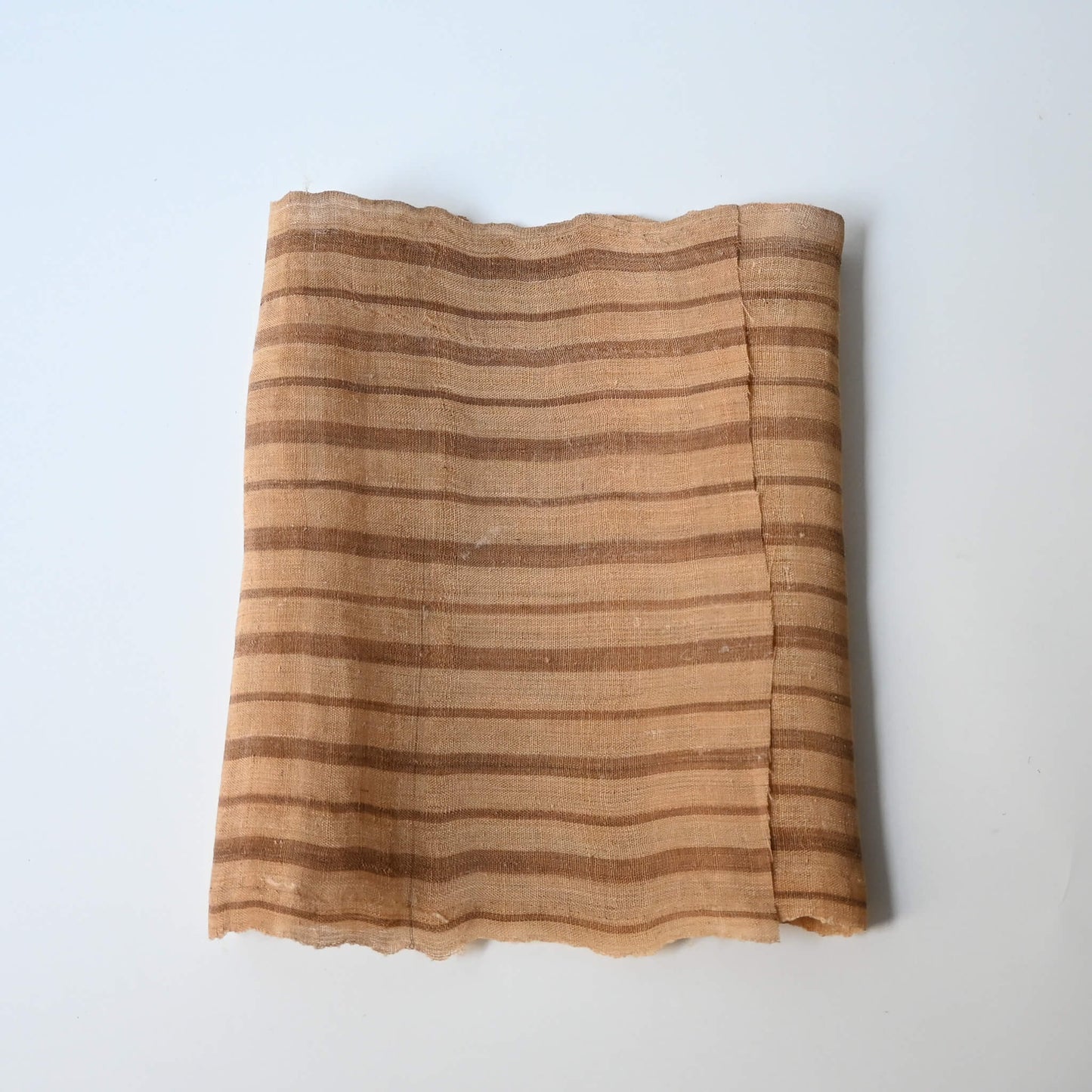 Vintage collectable bashofu banana fibre textile fragment from Okinawa in Japan.
