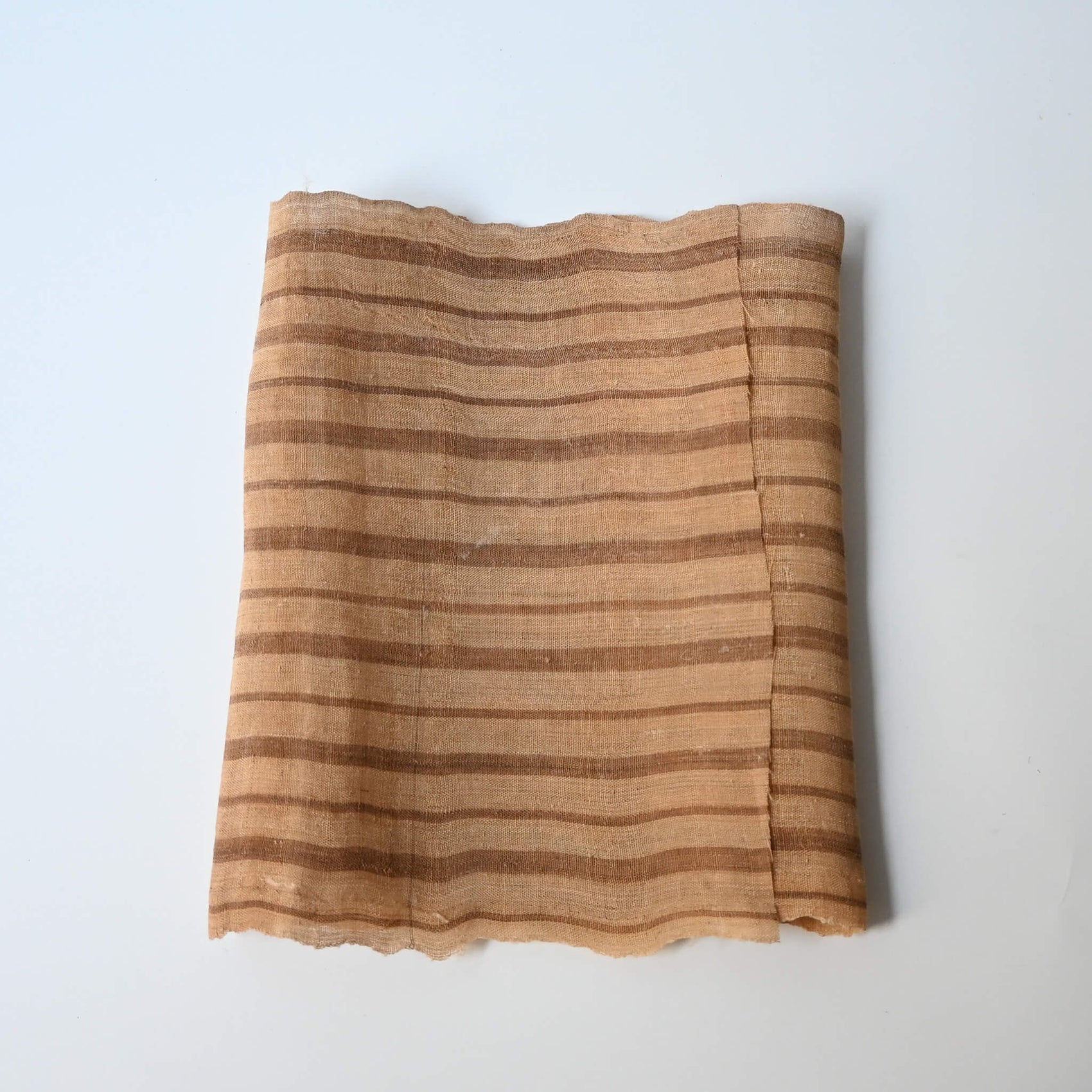 Vintage collectable bashofu banana fibre textile fragment from Okinawa in Japan.