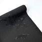 Vintage Japanese black silk jacquard kimono fabric with floral motif, has a soft handle and drapes well.