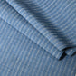Vintage Blue Stripe Tsumugi Silk Kimono Fabric Sold By The Metre