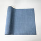 Vintage Blue Stripe Tsumugi Silk Kimono Fabric Sold By The Metre