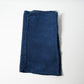 Vintage Japanese slightly open weave cotton dyed in deep indigo blue.