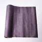 Vintage dusty purple tsumugi silk kimono fabric sold by the metre.