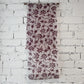 Vintage Hemp Kimono Fabric with Clematis Motif
