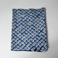 Vintage handcrafted Arimatsu shibori cotton piece from a summer kimono yukata.