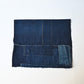 A fragment of Japanese  indigo boro piece from a futon cover.
