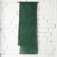 Full view of vintage Japanese indigo green Kaya cotton piece from the mid-20th century.