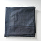 Vintage four-panel indigo cotton futon cover with subtle Kasuri pattern from 20th century.