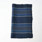 Vintage Japanese indigo stripe cotton from futon cover.