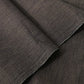 Detailed view of vintage Japanese indigo woven cotton piece with khaki brown pinstripes from the mid-20th century.