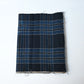 Vintage Japanese indigo check cotton from a  futon cover.