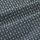 Detailed view of vintage Japanese indigo kasuri cotton piece from the mid-20th century.