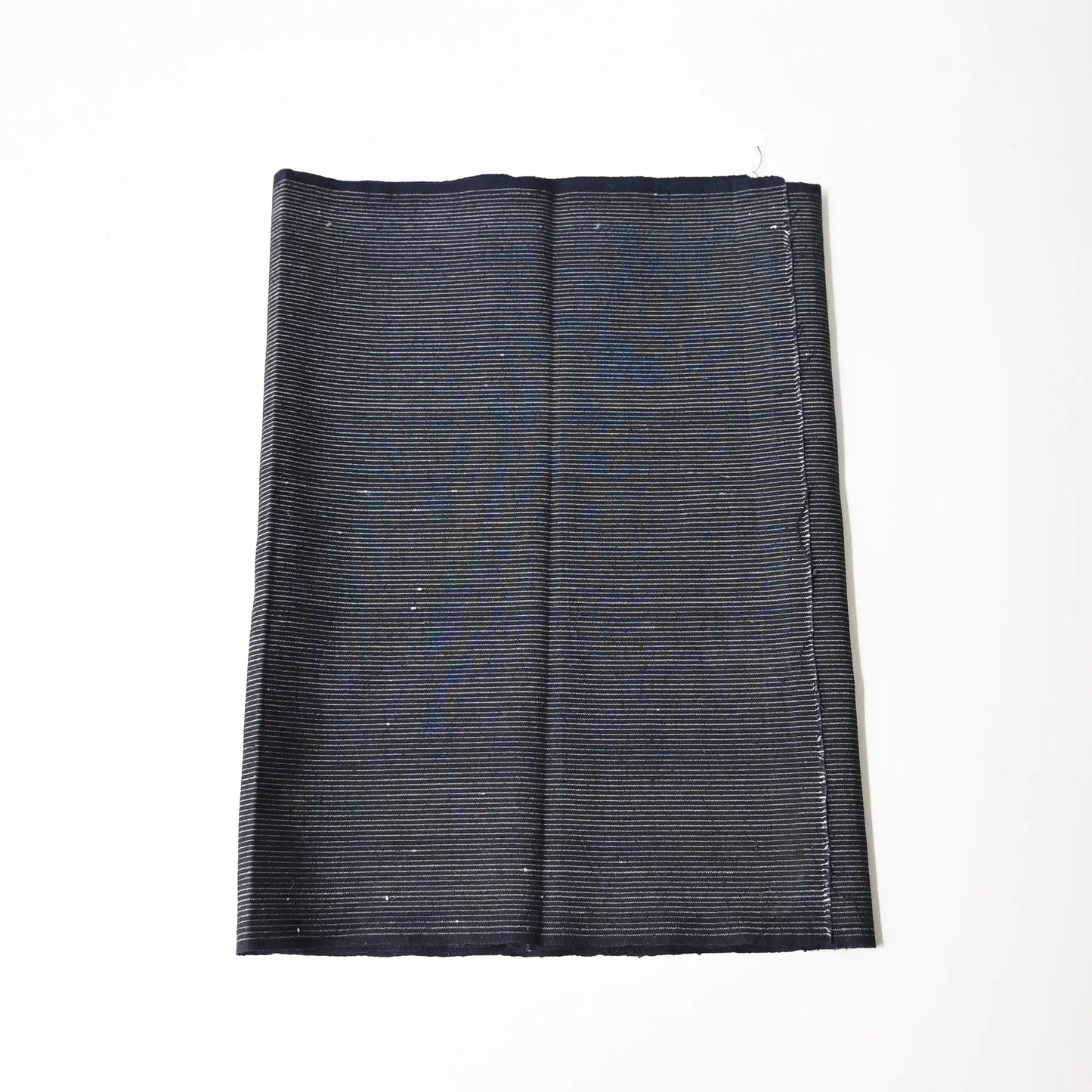Vintage Japanese indigo pinstripe cotton from the mid-20th century.