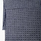 Vintage Japanese men's yukata cotton fabric with geometric pattern, sold by the metre.