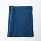 Vintage Japanese indigo cotton in plain, originally part of a futon cover, natural dyed.
