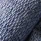Close up view of vintage Taiten shibori cotton, hand dyed.