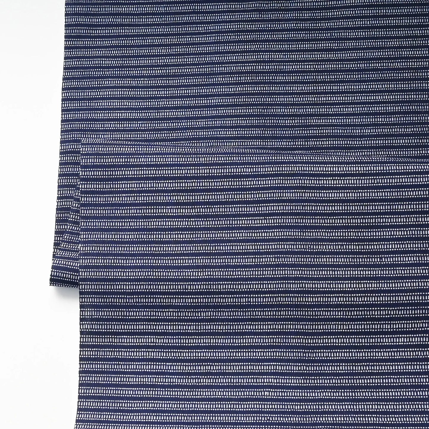 Vintage Japanese geometric yukata cotton fabric sold by the metre.