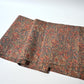 Full view of vintage Japanese women's Sarasa design Nagoya obi in muted colour tone.
