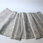 Vintage Katazome Dyed Tsumugi Silk Kimono Fabric Piece